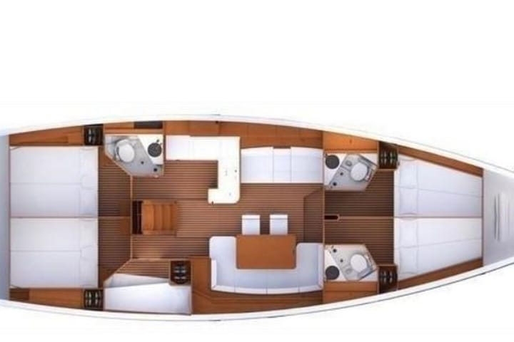 Segelboot Jeanneau 53 (2010) für Charter - Marmaris | #10031 - 29