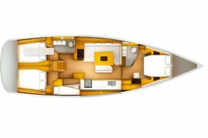 Sailboat Jeanneau Sun Odyssey 509 (2015) for Charter - Fethiye | #10056 - 24