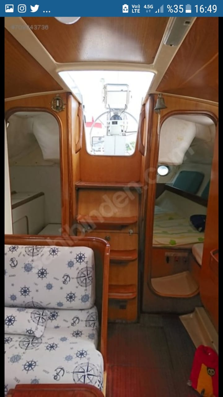 Kemer 9.6 m Für Charter Segelboot — #10086 - 14