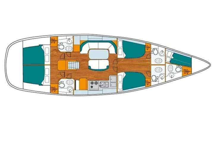 Voilier Beneteau  50 (2000) pour Charter - Marmaris | #10218 - 27