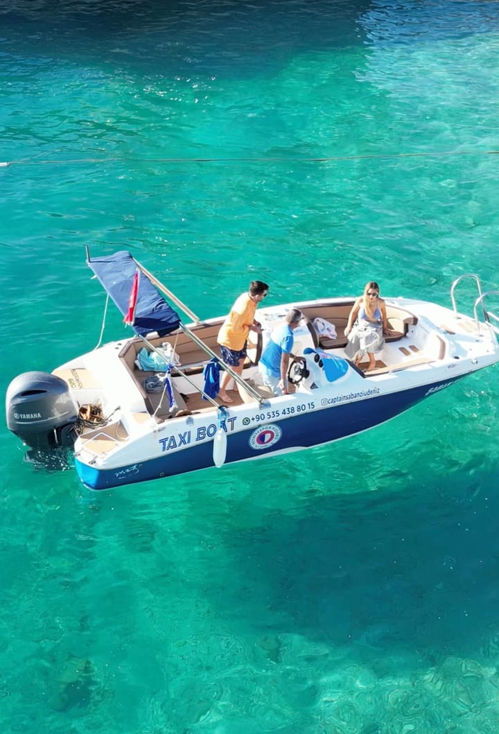 Fethiye 6.2 m Para Charter Lancha motora - #10325 - 9