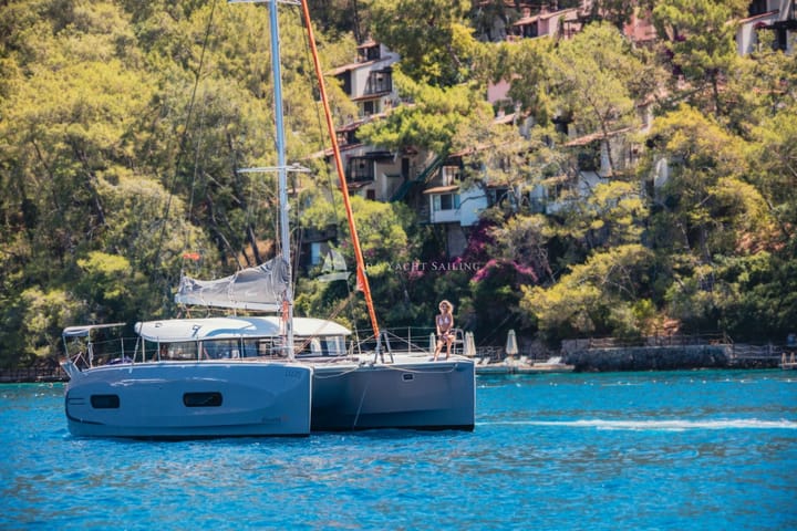 Fethiye 11.39 m Für Charter Katamaran — #10623 - 1