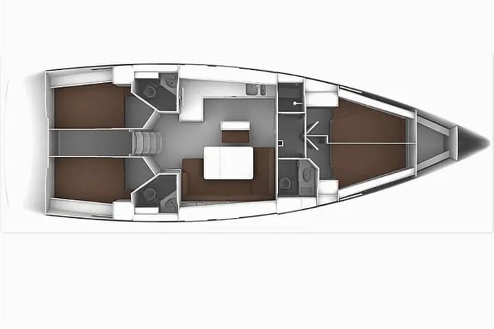  Velero Bavaria 46 Cruiser (2022) para Charter - Gocek | #11207 - 21