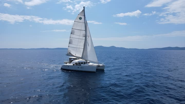 Punat, Krk 11.55 m Für Charter Katamaran — #11350 - 4