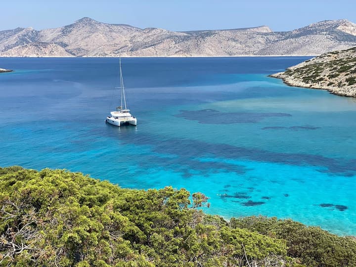 Paros 12.8 m Für Charter Katamaran — #11391 - 9