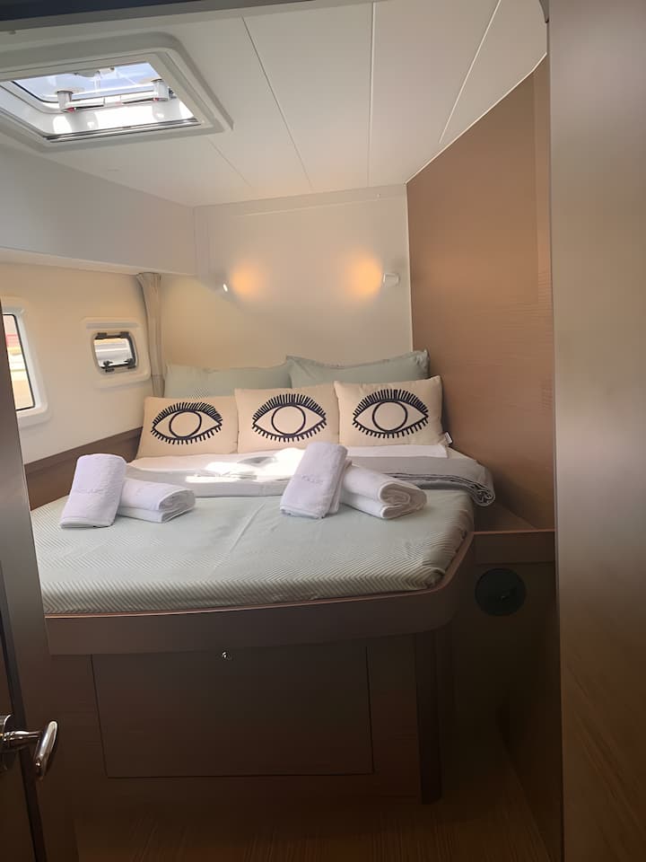 Paros 12.8 m Für Charter Katamaran — #11391 - 14