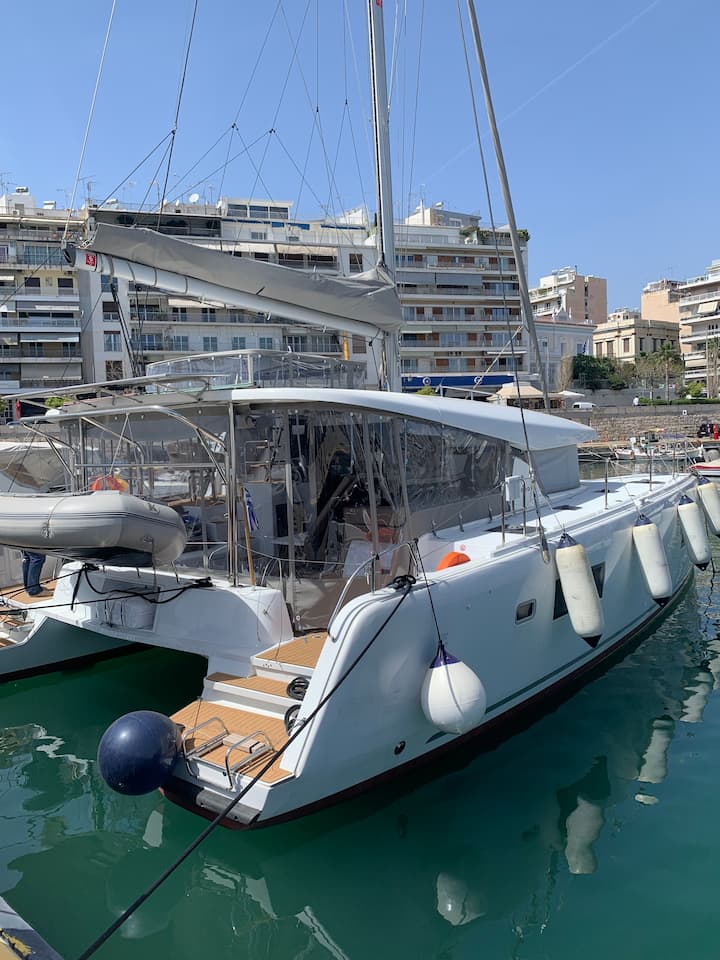 Paros 12.8 m Für Charter Katamaran — #11391 - 3