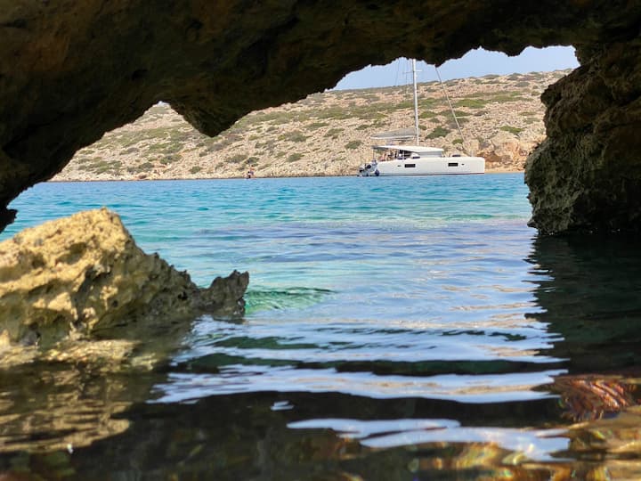 Paros 12.8 m Für Charter Katamaran — #11391 - 10