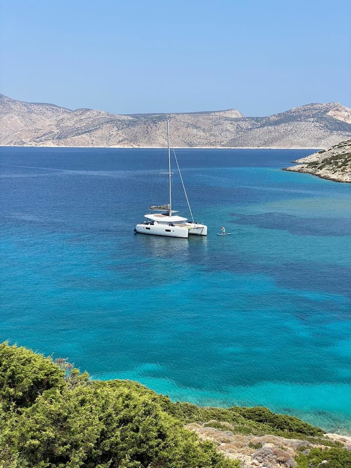Paros 12.8 m Für Charter Katamaran — #11391 - 6