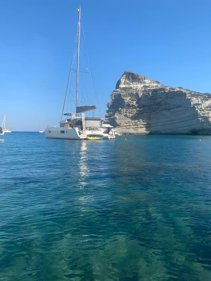 Paros 12.8 m Für Charter Katamaran — #11391 - 8
