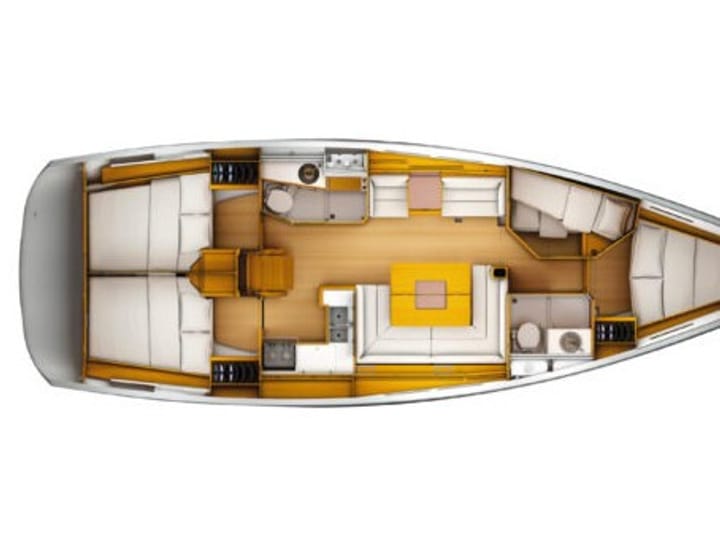 Segelboot Jeanneau Sun Odyssey 449 (2018) für Charter - Athen | #11417 - 20