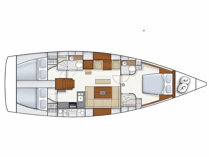  Velero Hanse  445 (2011) para Charter - Valencia | #11612 - 2