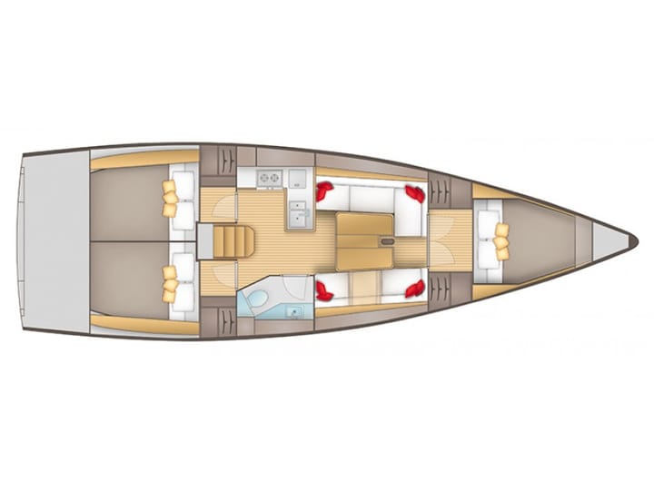 Salona 380 Performance Kiralık Yelkenli (2020) - Pirovac | #11641 - 20