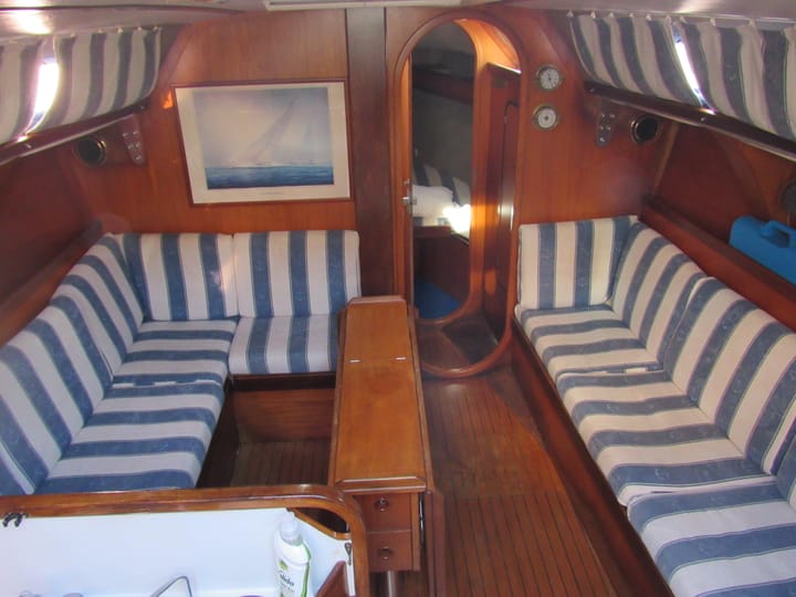  Zeilboot Dufour Gib Sea 352 (1990) voor Charter - Genua | #11648 - 4