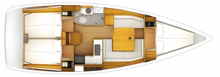 Sailboat Jeanneau Sun Odyssey 379 (2012) for Charter - San Miguel de Abona | #11673 - 2