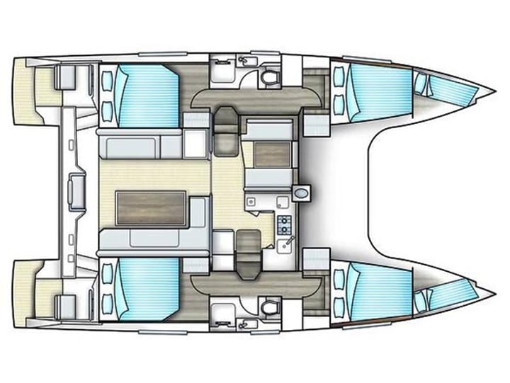Catamaran Nautitech Open 40 (2015) pour Charter - Portocolom | #11800 - 3