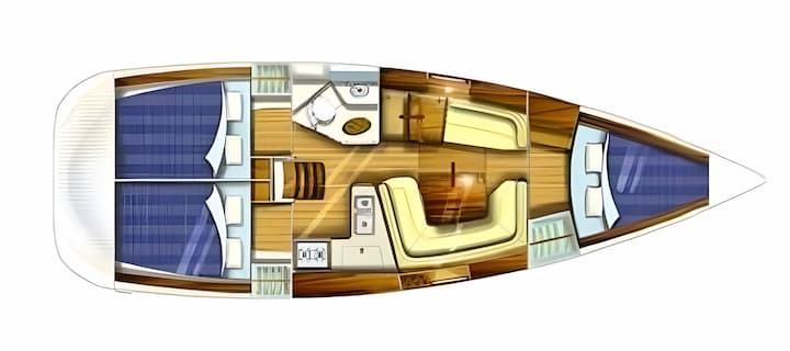Sailboat Jeanneau Sun Odyssey 35 (2005) for Charter - Lefkada | #12026 - 2