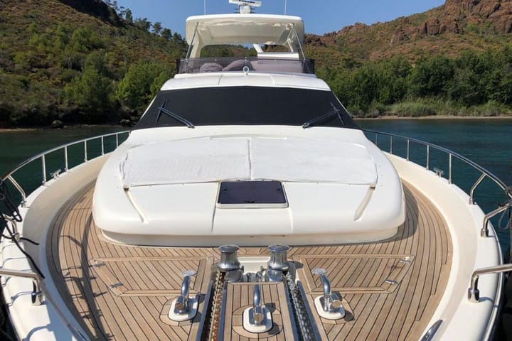 Motor Yacht Ferretti Yachts 830 (2008) for Charter - Bodrum | #12396 - 2