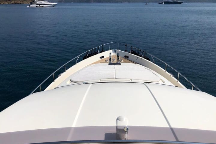 Motor Yacht Ferretti Yachts 830 (2008) for Charter - Bodrum | #12396 - 6