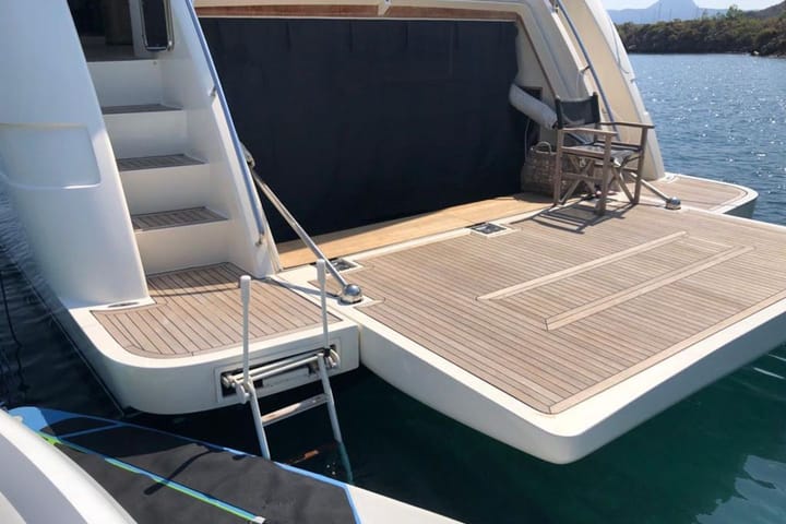 Motor Yacht Ferretti Yachts 830 (2008) for Charter - Bodrum | #12396 - 3
