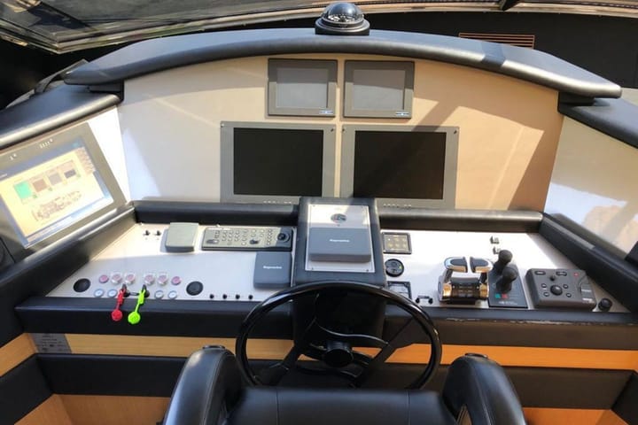 Motor Yacht Ferretti Yachts 830 (2008) for Charter - Bodrum | #12396 - 11