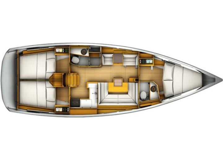 Sailboat Jeanneau Sun Odyssey 409 (2013) for Charter - Marmaris | #126 - 6