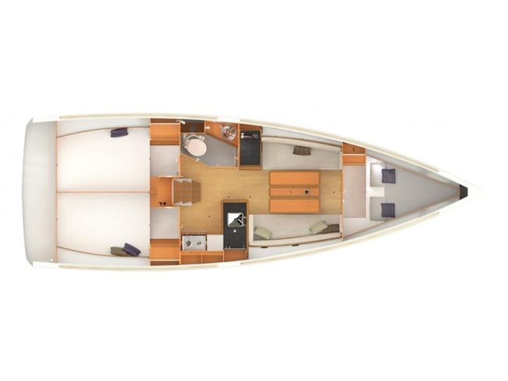 Gocek 10.34 m Para Charter Velero - #12750 - 16