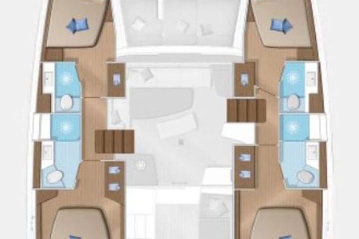 Catamaran Lagoon  42 (2021) for Charter - Gocek | #12841 - 19