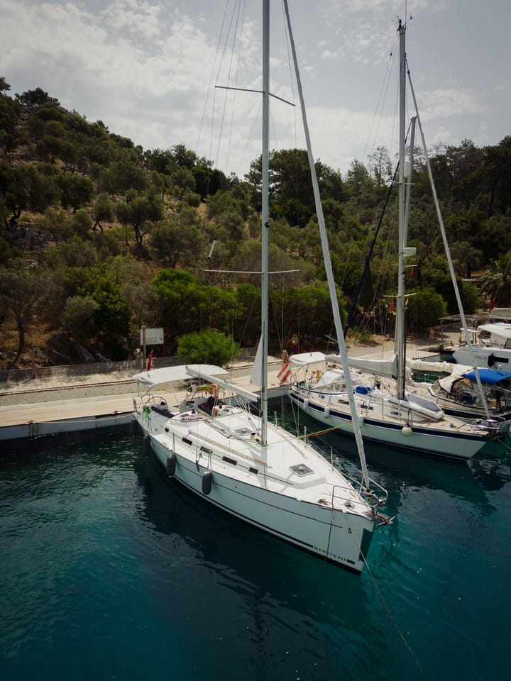Fethiye 11.98 m Für Charter Segelboot — #13234 - 1