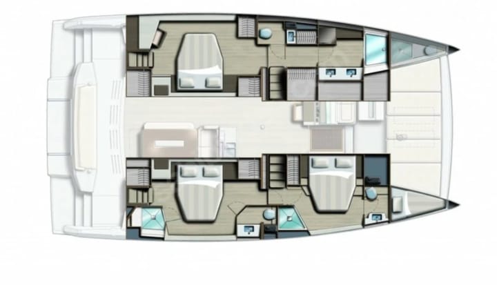 Catamaran Bali 4.8 (2022) pour Charter - Fethiye | #13285 - 33