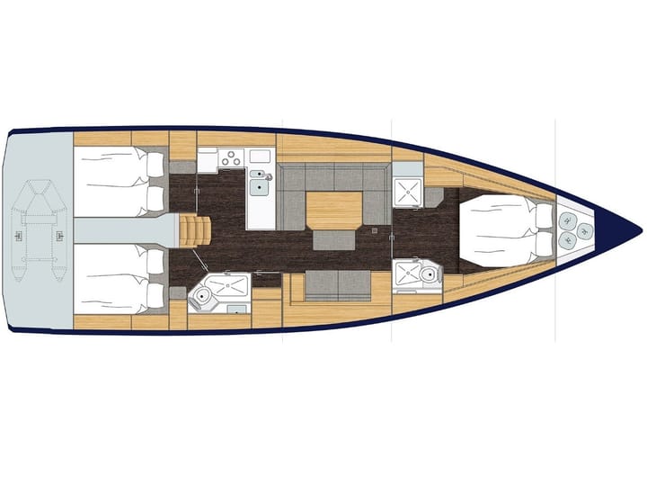 Sailboat Bavaria  45 Cruiser (2022) for Charter - Fethiye | #13398 - 26