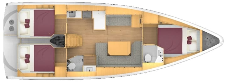 Sailboat Bavaria  42 Cruiser (2021) for Charter - Fethiye | #13412 - 19