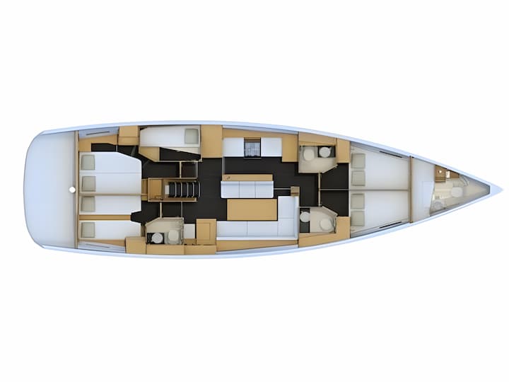 Sailboat Jeanneau  54 (2022) for Charter - Lavrion | #13508 - 2