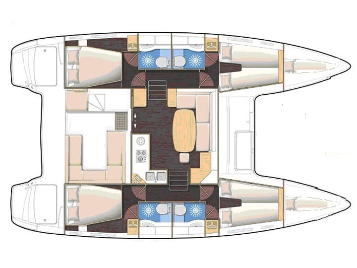 Lagoon 400 S2 Kiralık Katamaran (2016) - Nea Peramos - Attica | #13552 - 3