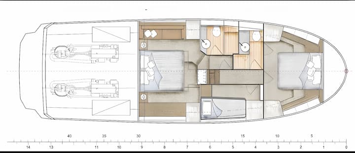  Motoscafo Greenline 45 Fly (2023) per Noleggio, overcloccabile Biograd | #13588 - 2