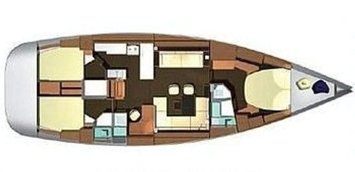 Sailboat Dufour  525 Grand Large (2008) for Charter - Valencia | #13590 - 4