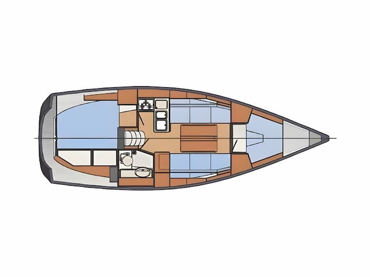 Segelboot Delphia  31 (2014) für Charter - Arzon | #13610 - 2