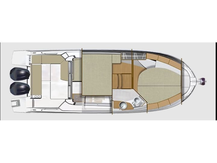 Motorboat Beneteau Antares 9 OB (2022) for Charter - Biograd | #13703 - 13