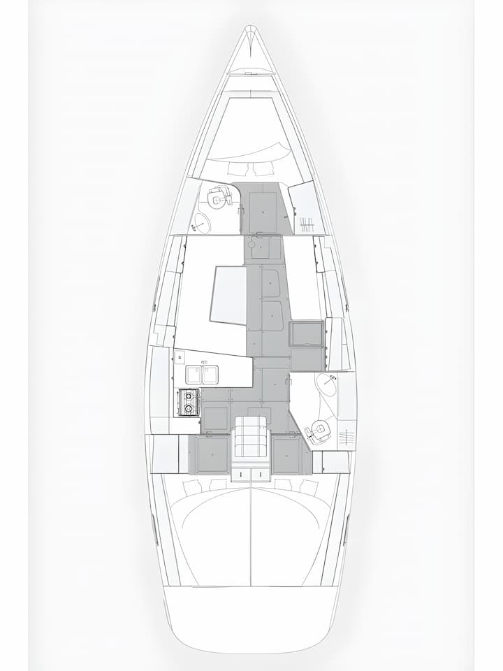 Sailboat Elan Impression 40.1 (2023) for Charter - Biograd | #13756 - 2