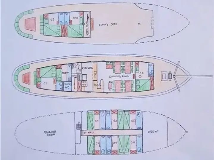 Fatto su misura Caicco (1987) for Charter - Spalato | #13776 - 29