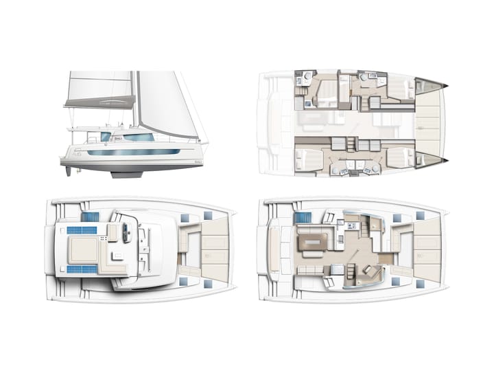 Catamaran Bali 4.6 (2023) for Charter - Athens | #13895 - 27