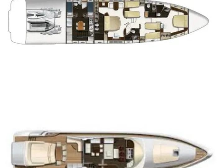  Motorjacht Azimut 86 (2005) voor Charter - Gouvia | #13914 - 75