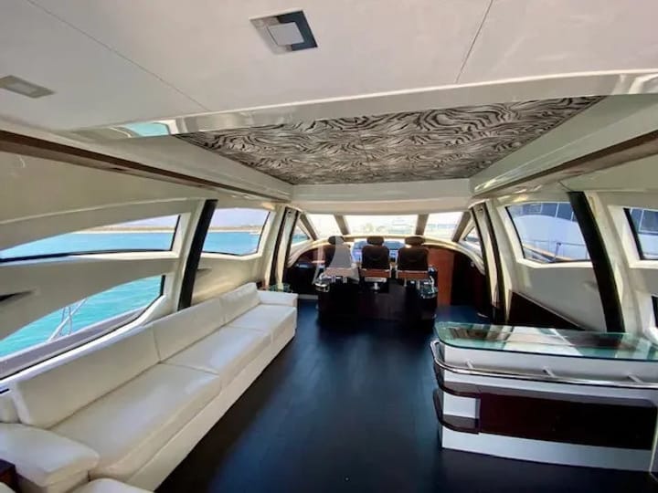  Motorjacht Azimut 86 (2005) voor Charter - Gouvia | #13914 - 18