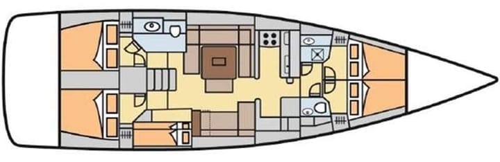 Voilier Dufour 512 Grand Large (2017) pour Charter - Cogolin | #13975 - 17