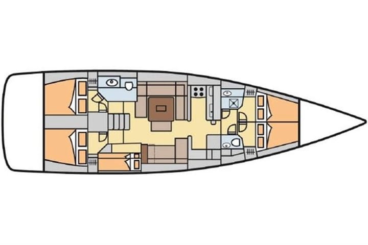 Voilier Dufour 512 Grand Large (2017) pour Charter - Cogolin | #13975 - 19
