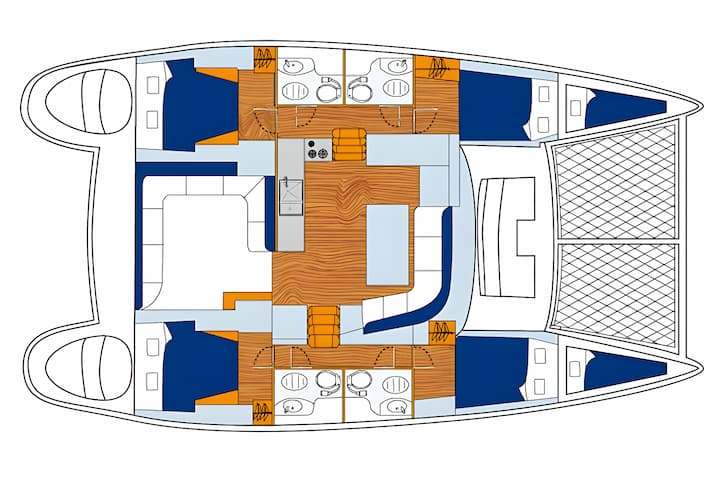 Athen 12.6 m Für Charter Katamaran — #14176 - 2