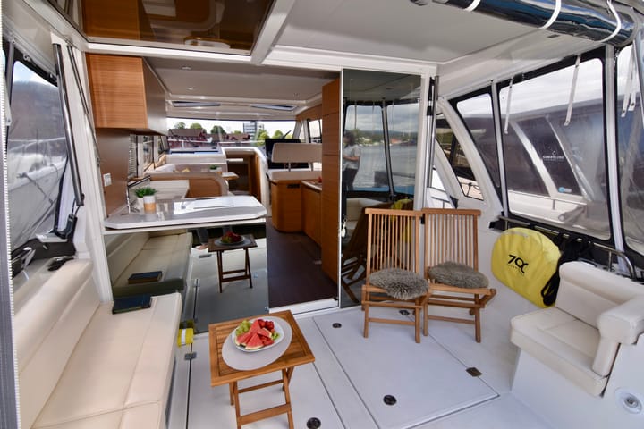 Motorboot Greenline 39 (2021) für Charter - Posgrunn | #14204 - 10