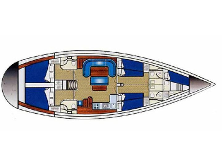Ocean Star 51.2 Kiralık Yelkenli (2002) - Chalkoutsi | #14231 - 3