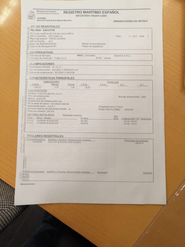 Faeton Moraga 910 Kiralık Sürat Teknesi (2005) - Santa Ponça | #14239 - 37