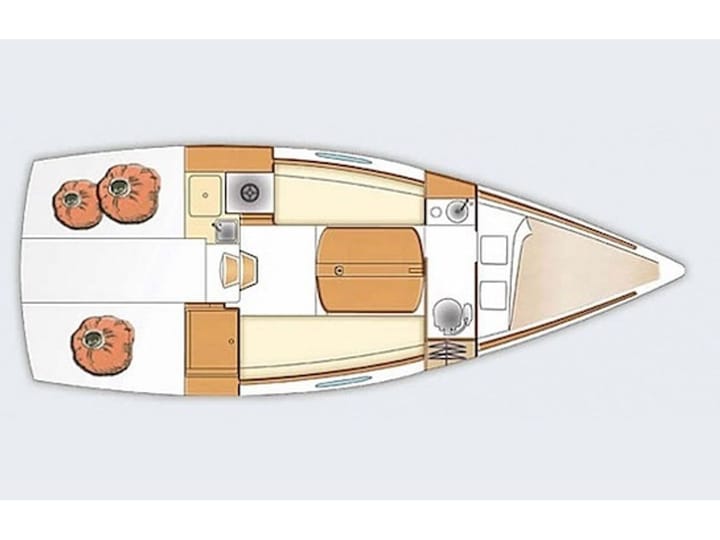  Zeilboot Beneteau First 25.7 QR (2012) voor Charter - Arzon | #14395 - 3